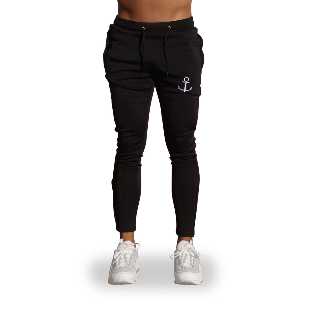 Delta Track Pants Negro Ancla Blanca