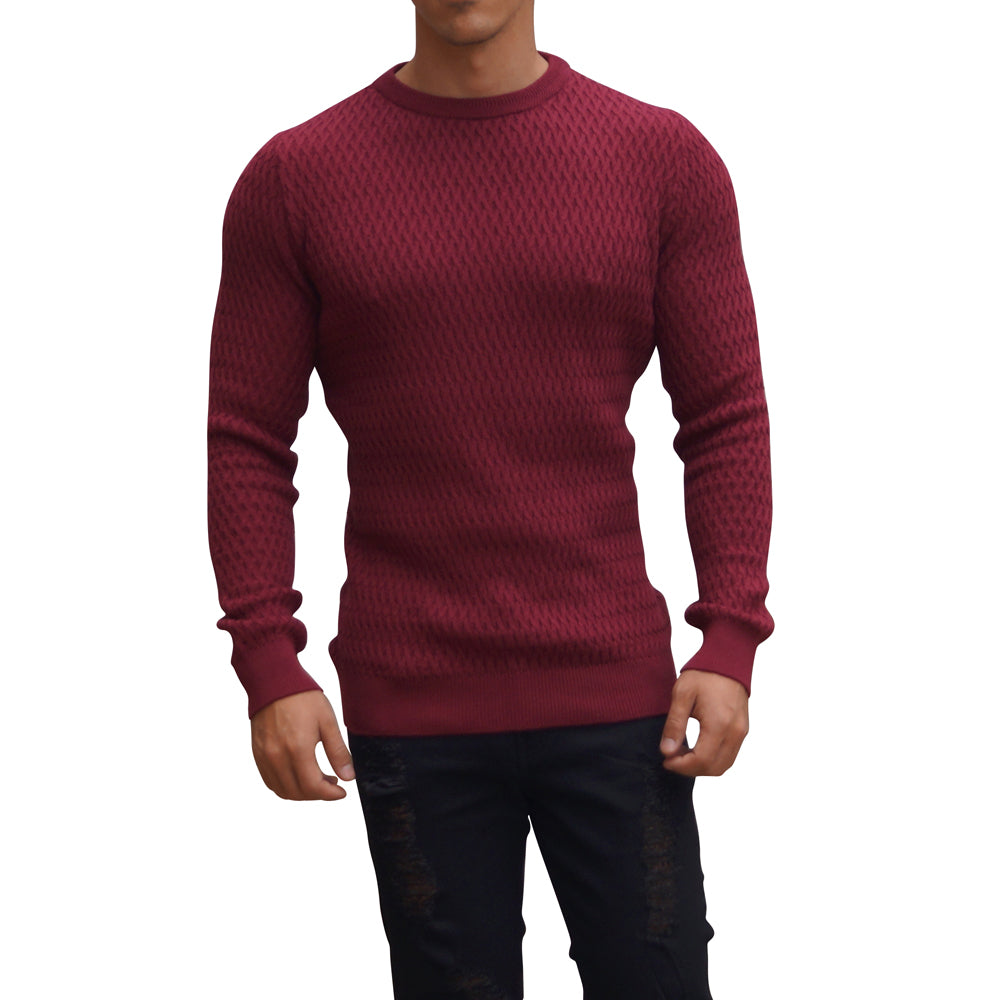 Knitted Sweater Wine