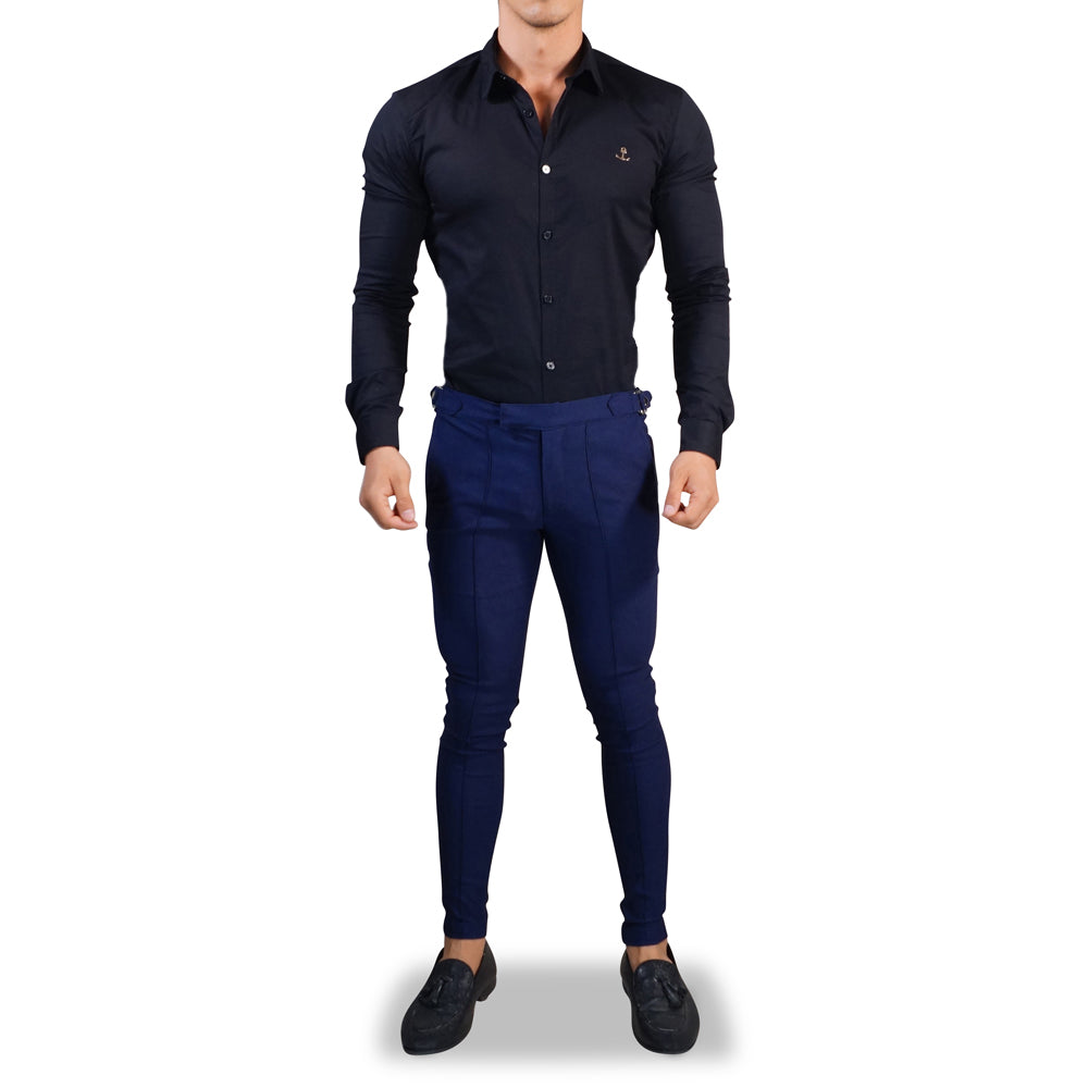 Semi Formal Trouser Marino Super Skinny Slim