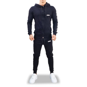 Alpha Track Jogger Logo Stripe Black